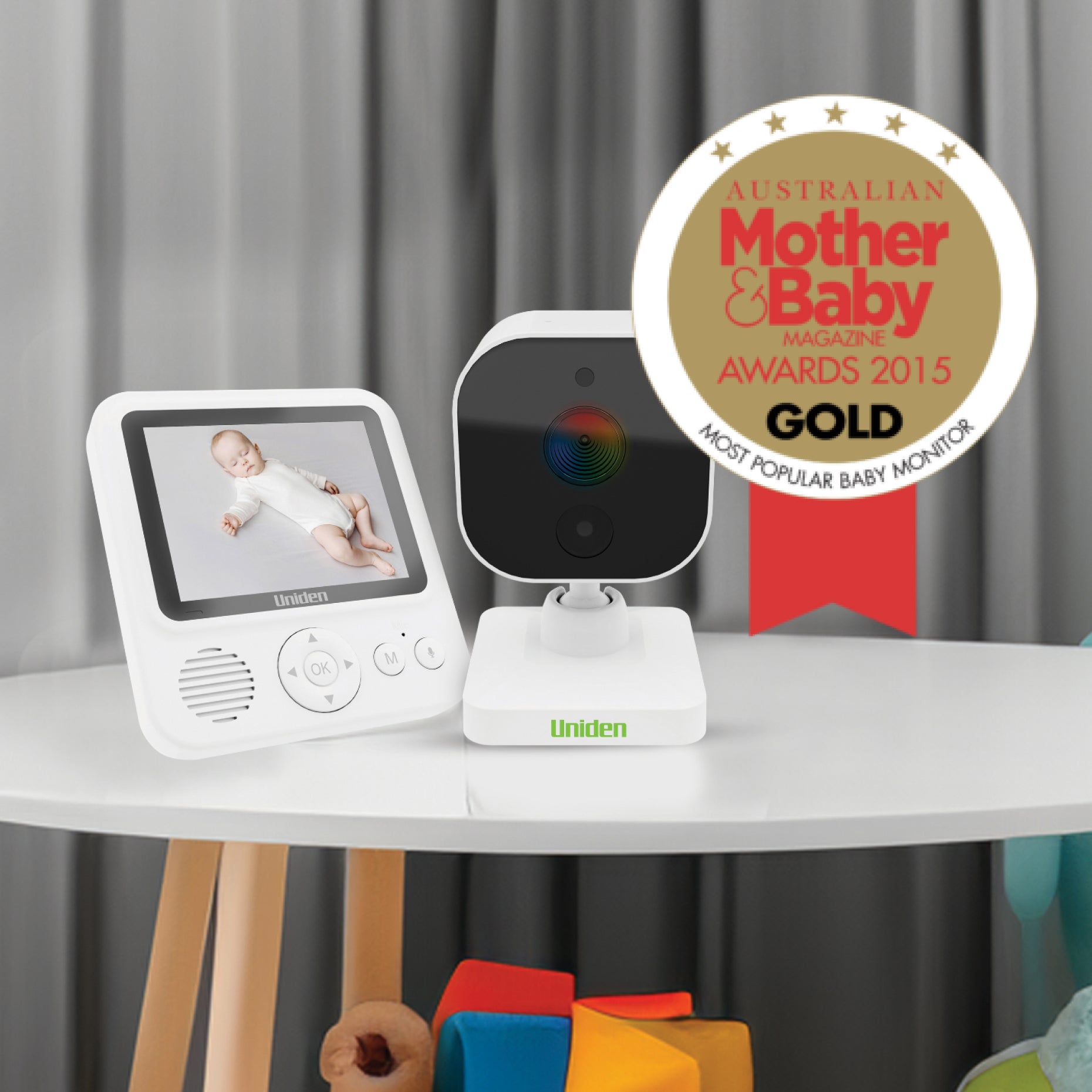 Uniden Wins Gold at the Mother & Baby Awards for Best Baby Monitor