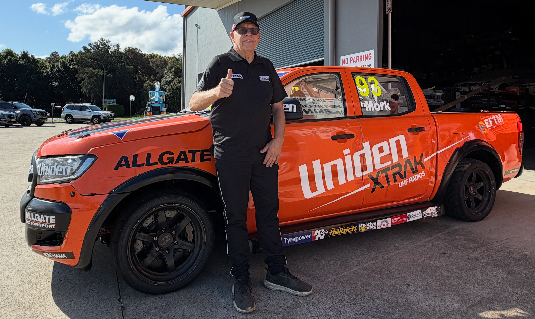 Uniden Backs 78-Year-Old Racing Veteran Richard Mork in V8 SuperUtes at Bathurst 1000