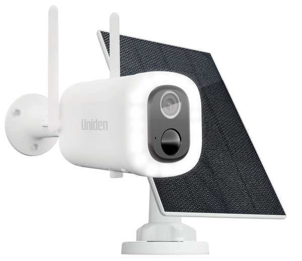 Uniden App Cam SOLO X2K Bullet Kit bullet security camera with solar panel Australia