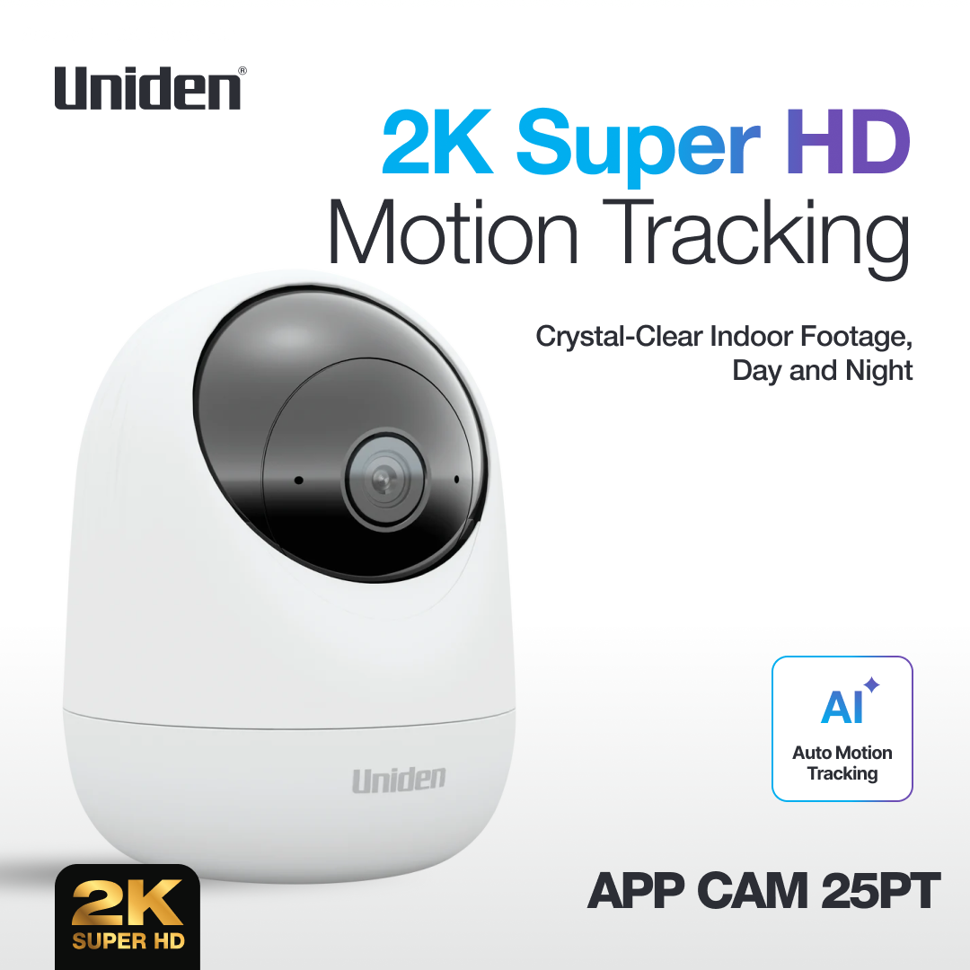 APP CAM X25PT Internal Motion Tracking Security Camera