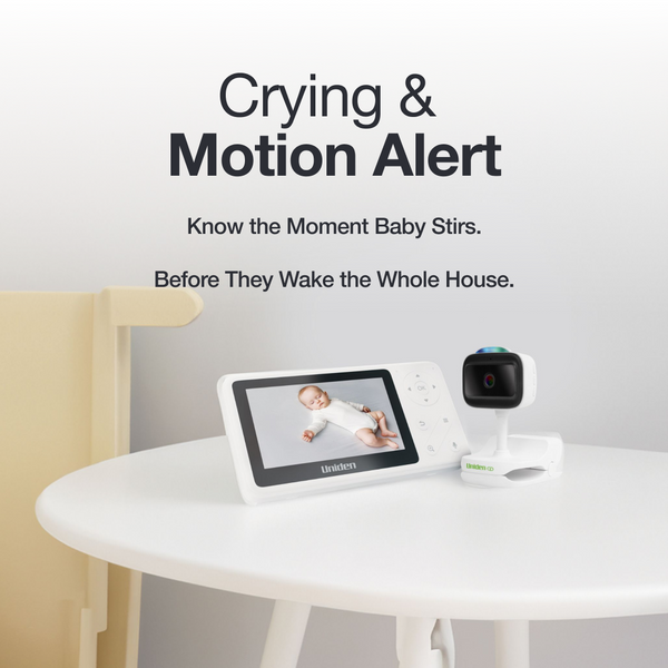 Uniden BW2511 baby monitor with crying and motion alerts Australia