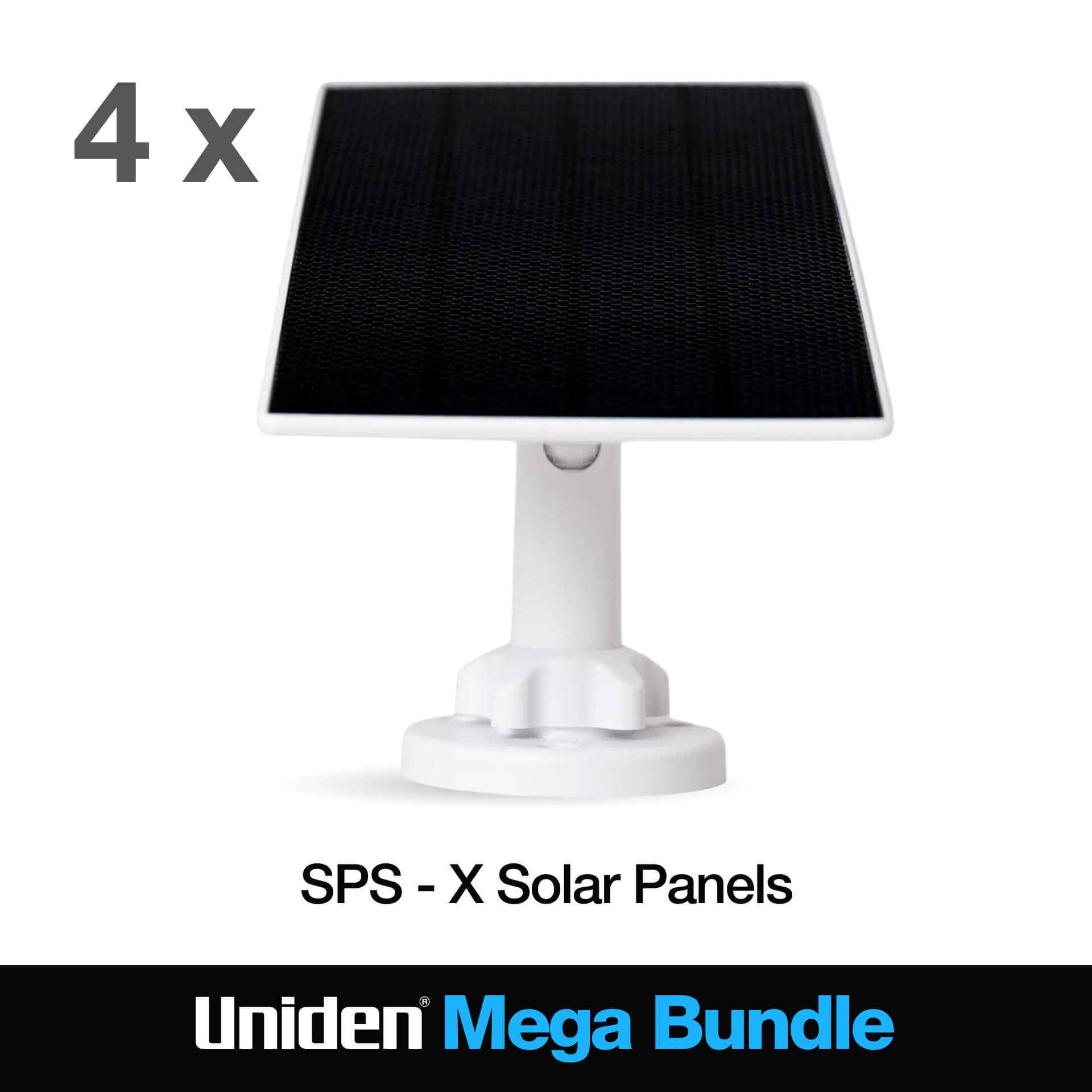 Complete DIY Home Security Solar Power Bundle