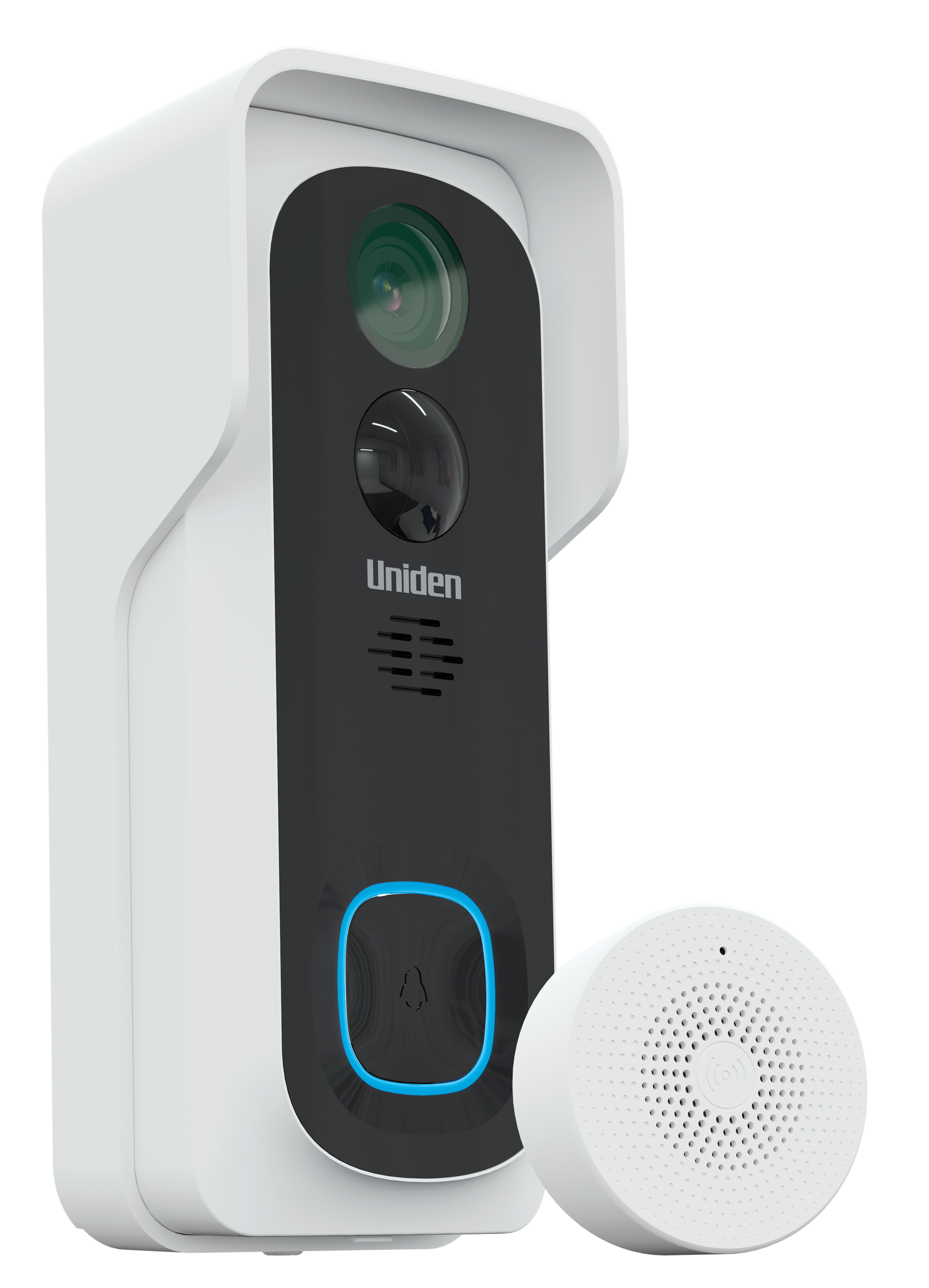 App Cam SOLO X2K Bell 100% WireFree Smart Door Bell By Uniden