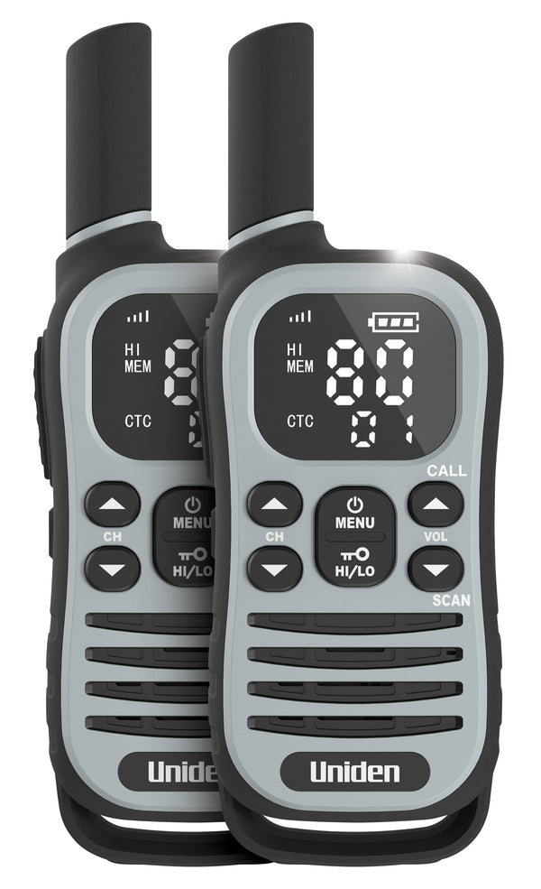 Uniden UH615-2 Max twin pack 80-channel UHF CB handheld radios Australia