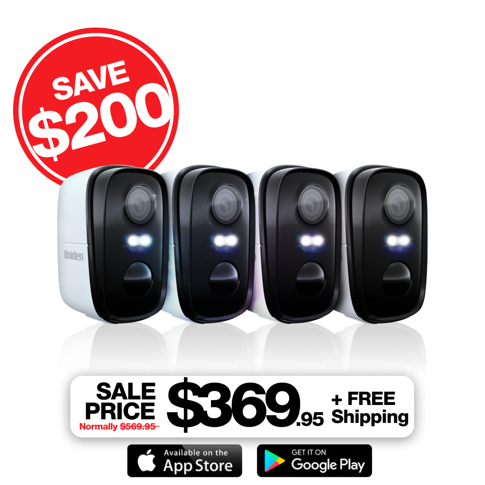 App Cam SOLO X2K-4 Pack - Complete Set