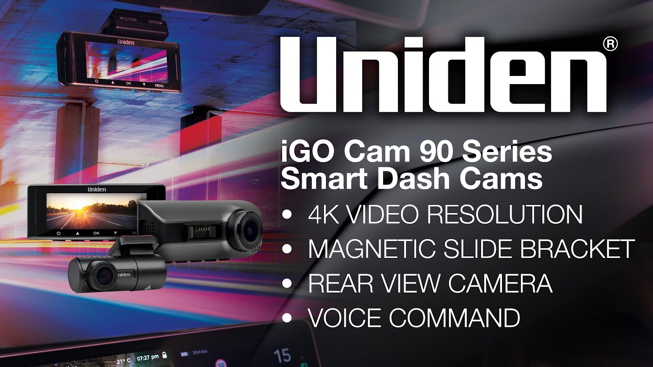 Smart Driving with the iGO CAM 90 Dash Cam