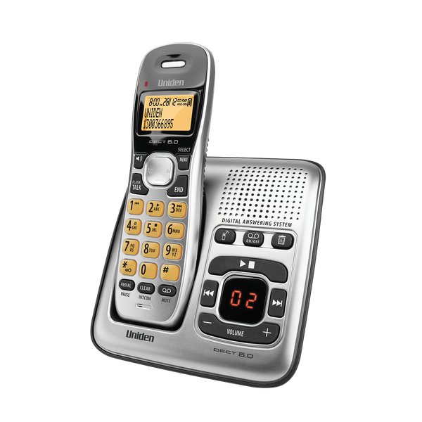 Uniden DECT 1735 cordless phone handset with base and answering system Australia