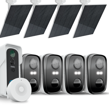 Complete DIY Home Security Solar Power Bundle