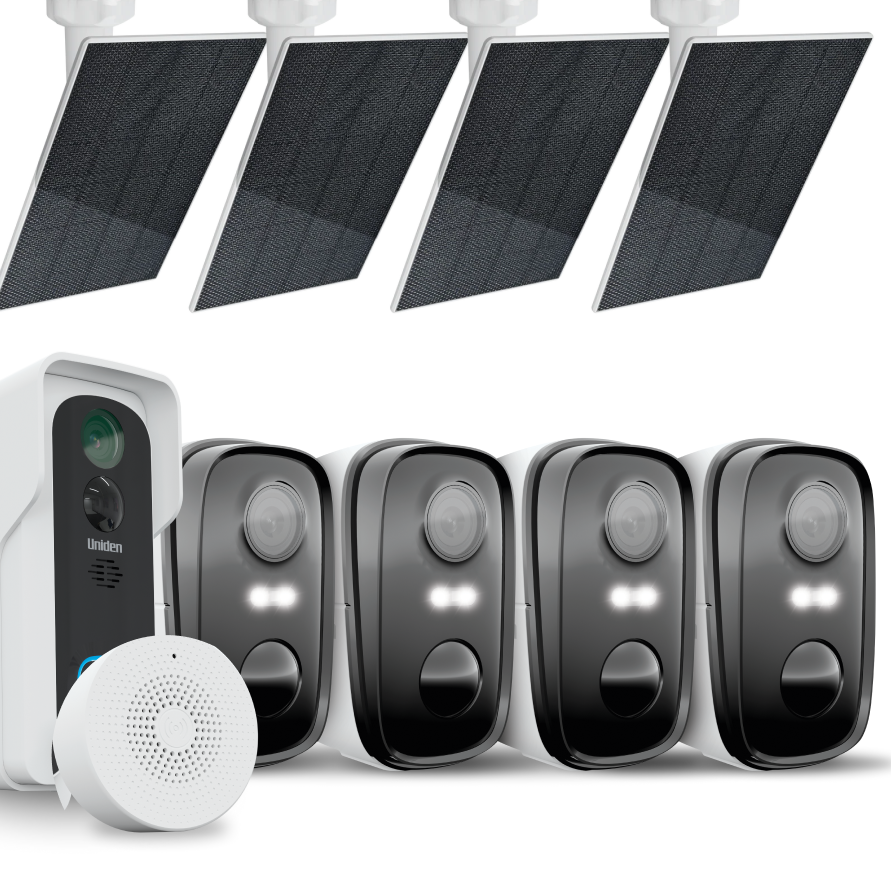 Complete DIY Home Security Solar Power Bundle
