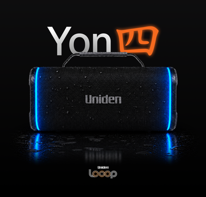 Uniden Looop Yon 100W Waterproof Speaker & Power Bank