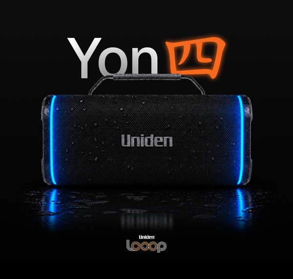 Uniden Looop Yon 100W Portable Bluetooth Speaker