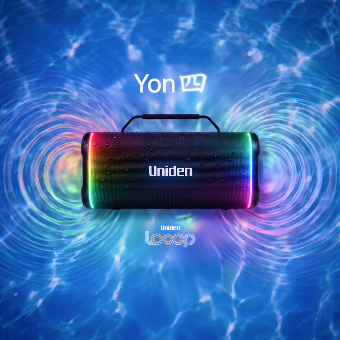 Uniden Looop Yon 100W Waterproof Speaker & Power Bank