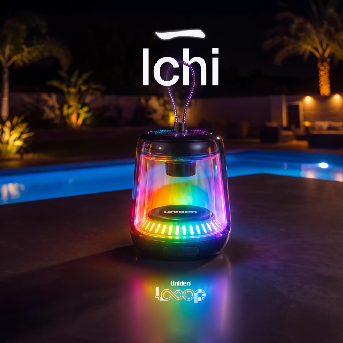 Uniden Looop Ichi Bluetooth Magnetic Base Speaker