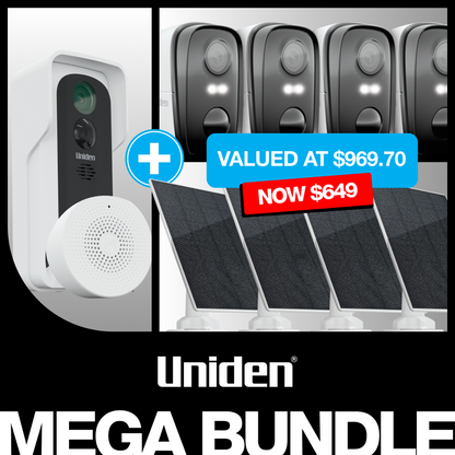 Complete DIY Home Security Solar Power Bundle