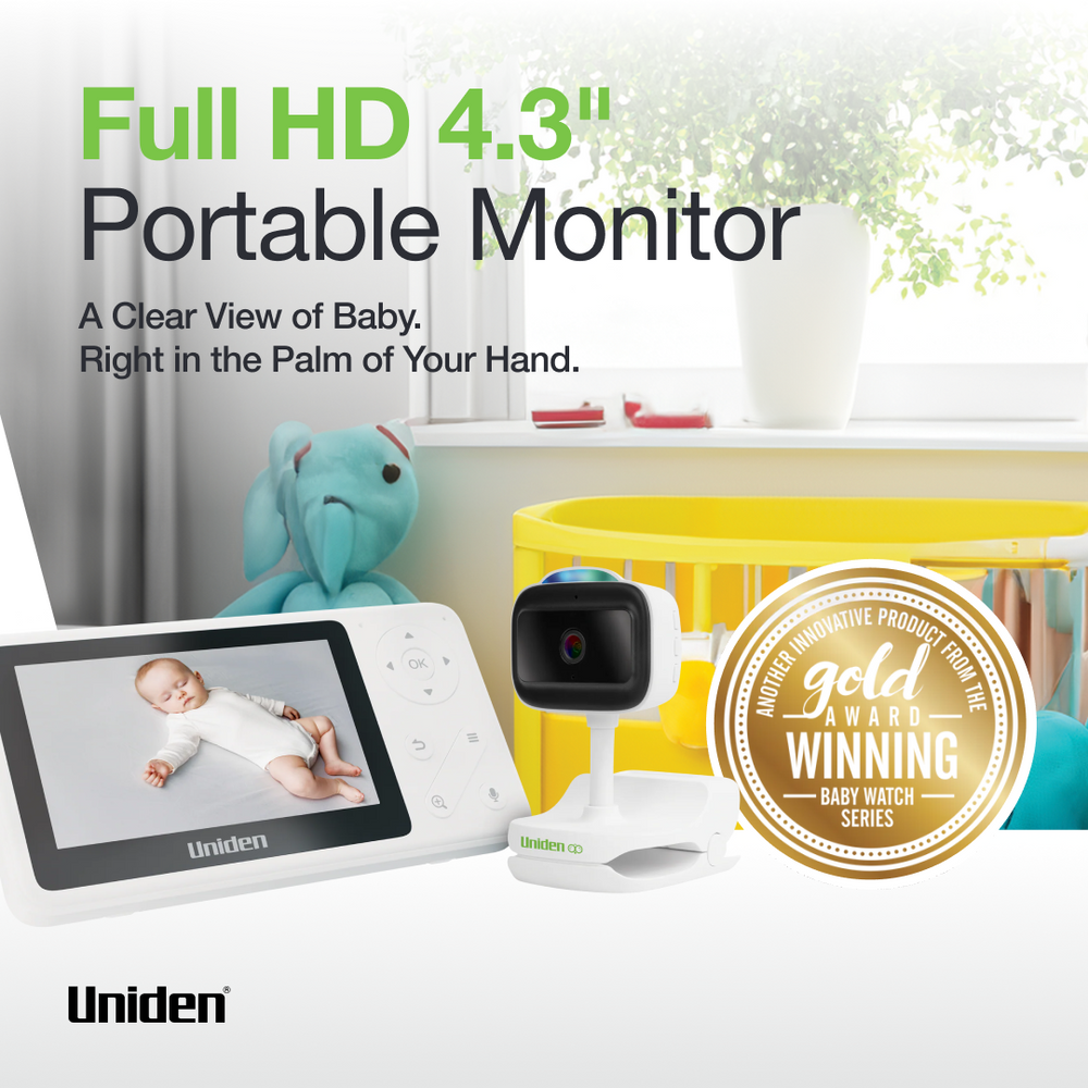 Uniden BabyWatch digitally encrypted transmission — secure monitoring system