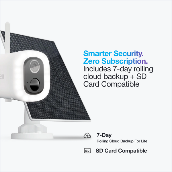 Uniden App Cam SOLO X2K Bullet Kit smarter security with 7-day cloud backup Australia