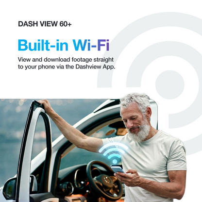 Dash View 60+ 5K WiFi Dash Cam
