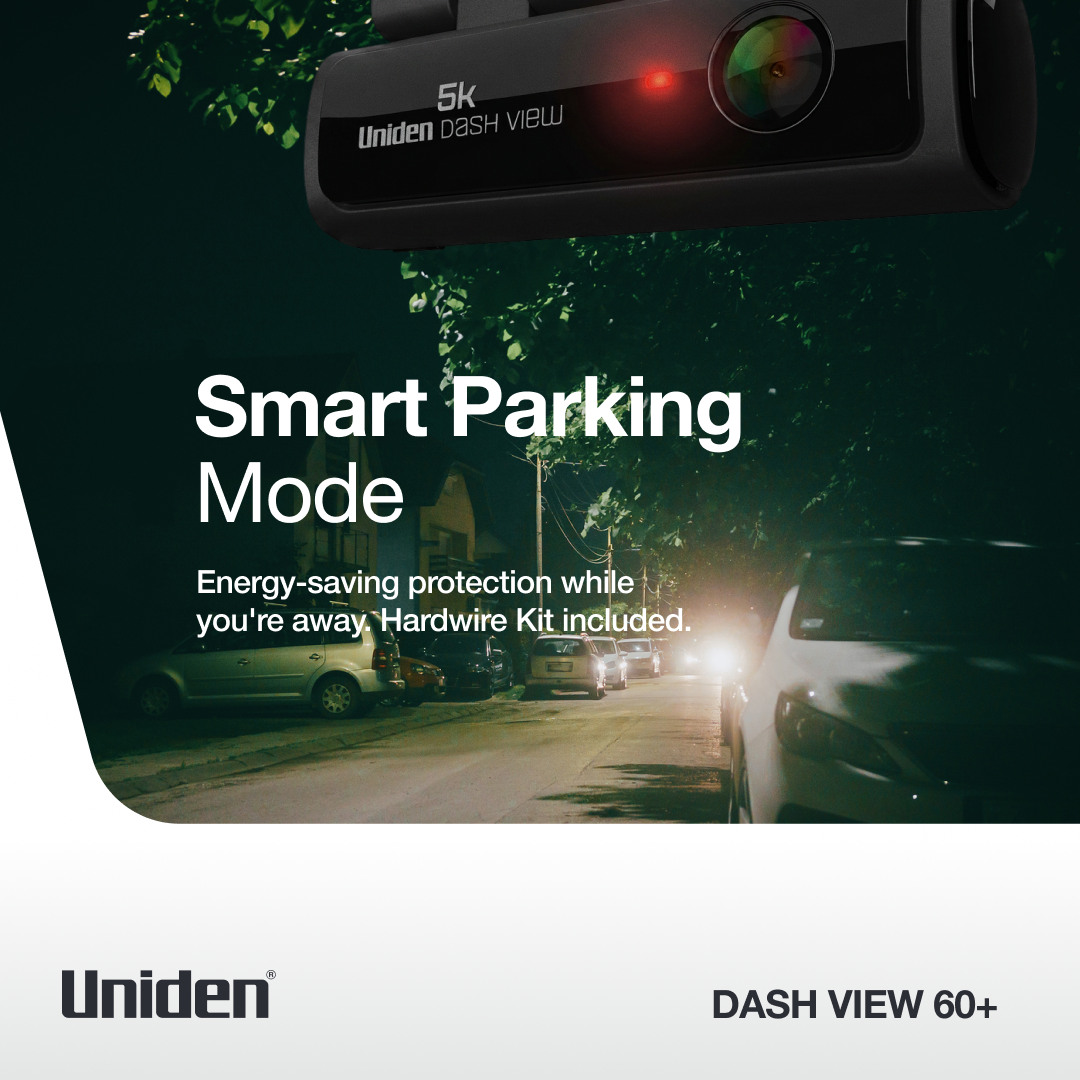 Dash View 60+ 5K WiFi Dash Cam