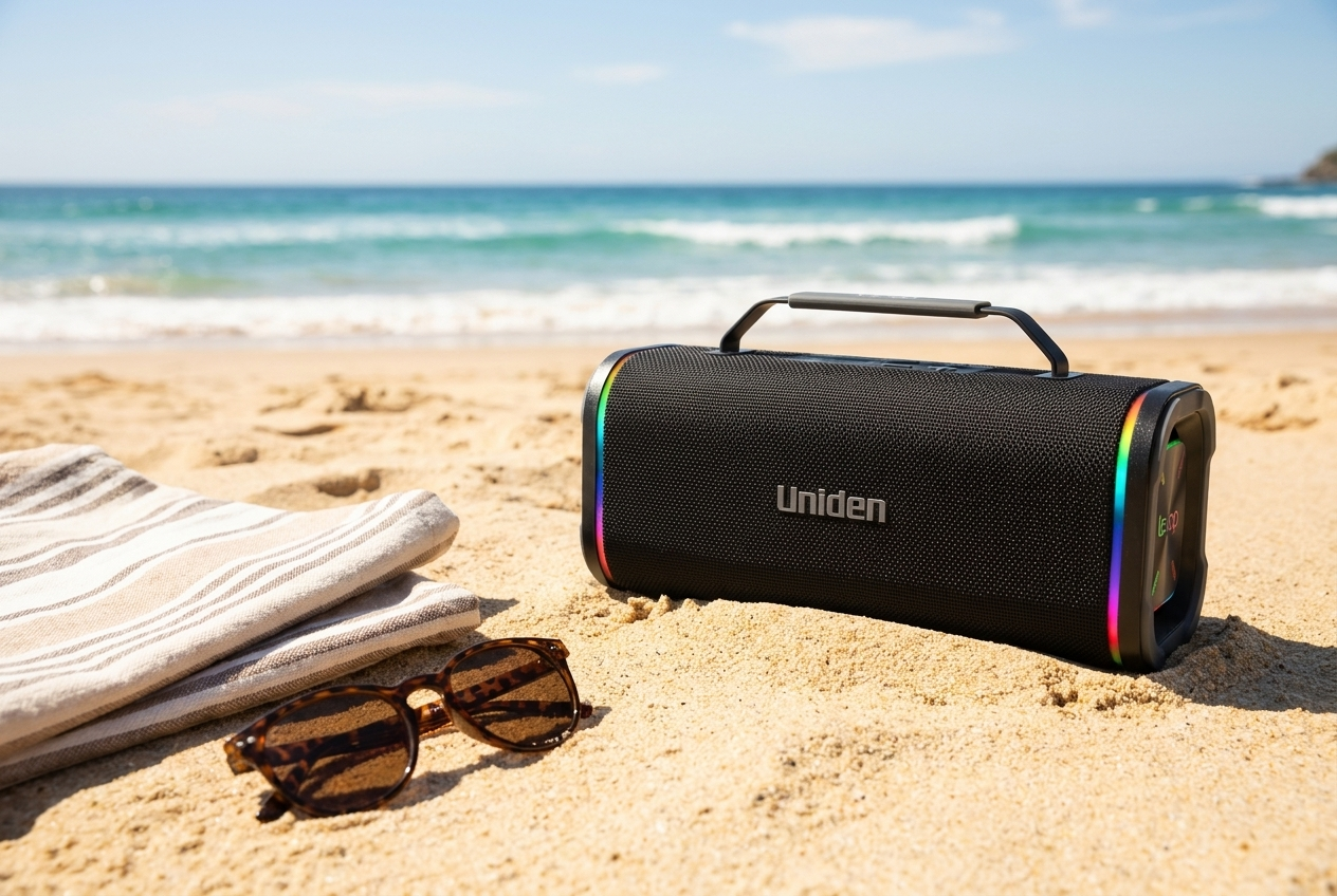Uniden Looop Yon 100W Waterproof Speaker & Power Bank