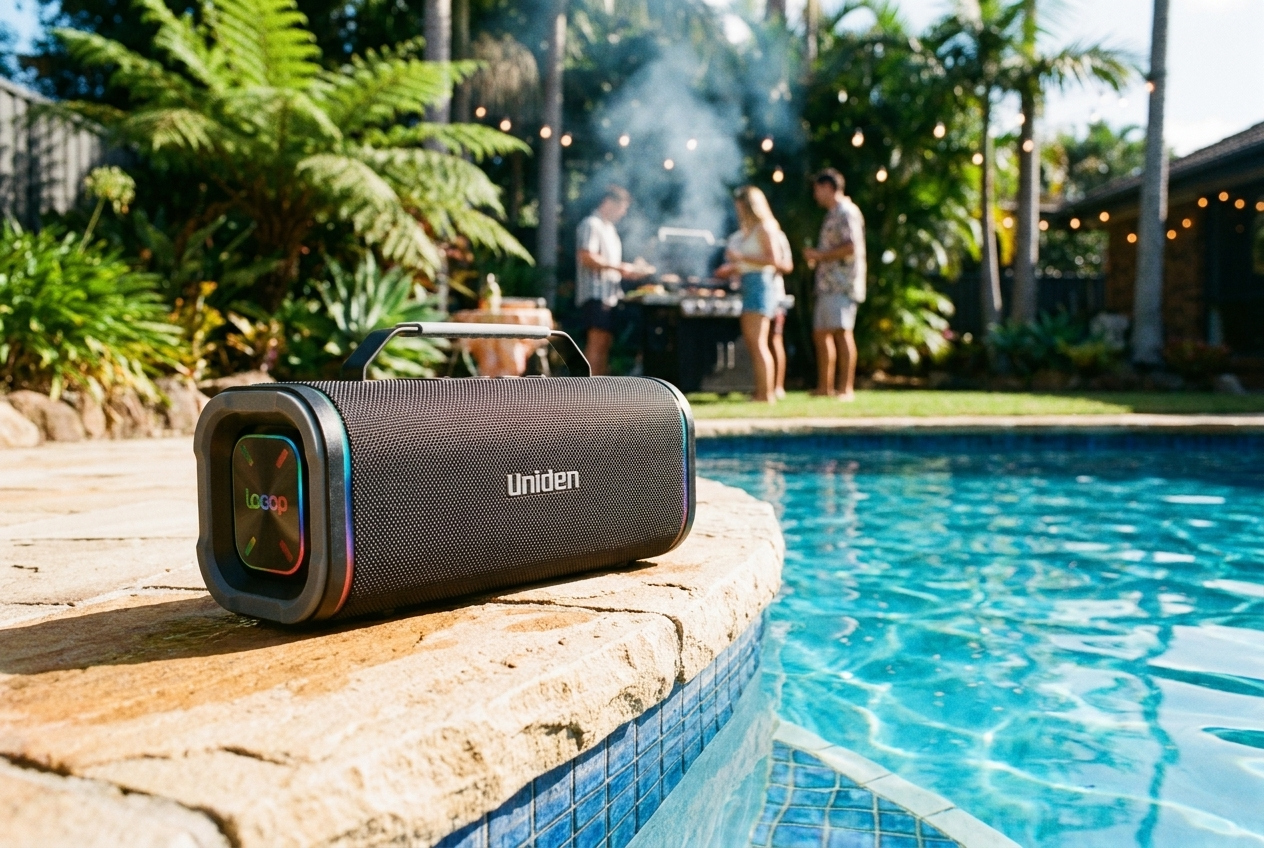 Uniden Looop Yon 100W Waterproof Speaker & Power Bank