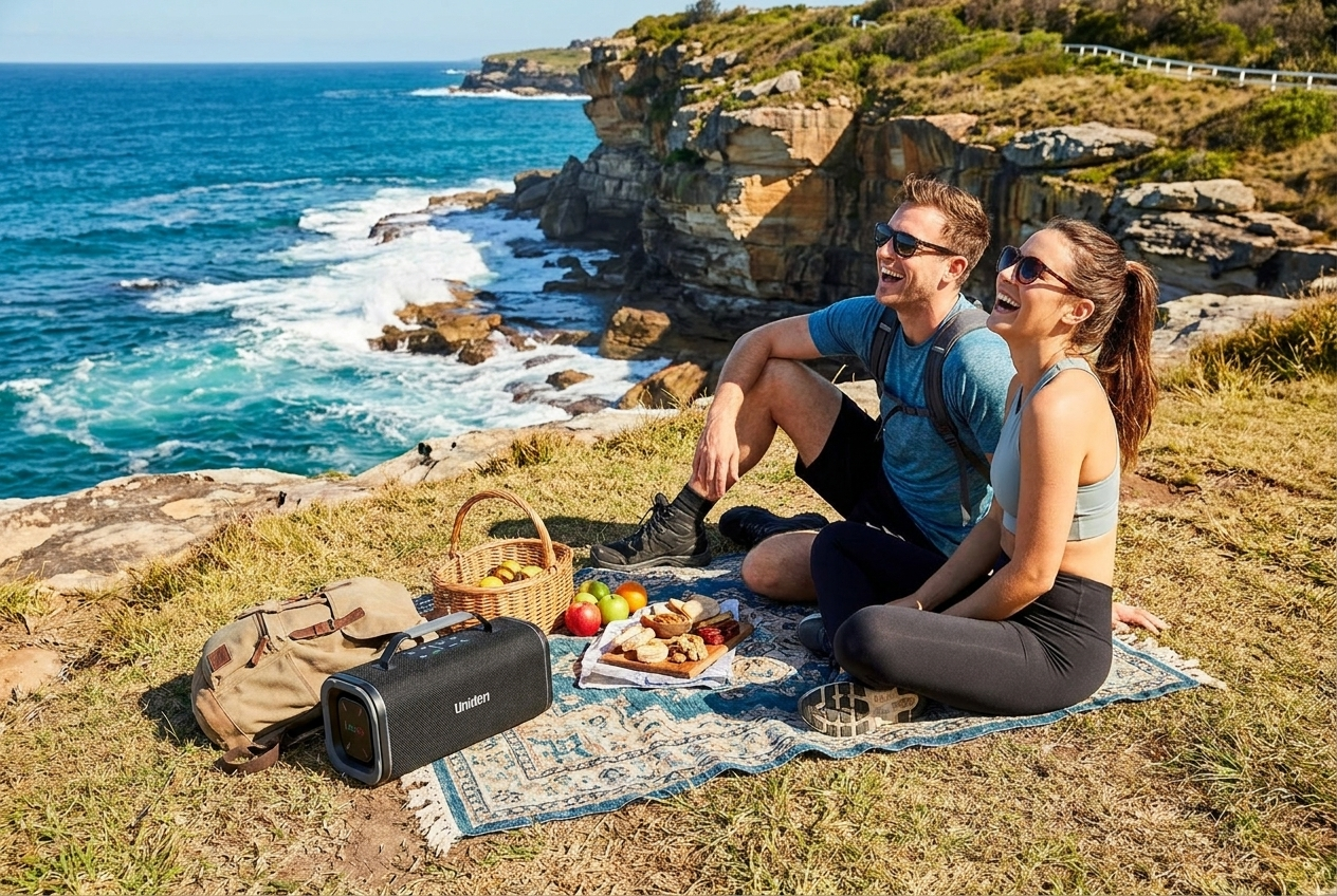 Uniden Looop Yon 100W Waterproof Speaker & Power Bank
