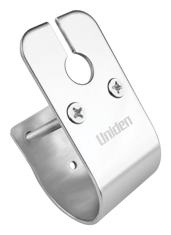 Uniden MBU-03 stainless steel antenna mount bracket angled view Australia