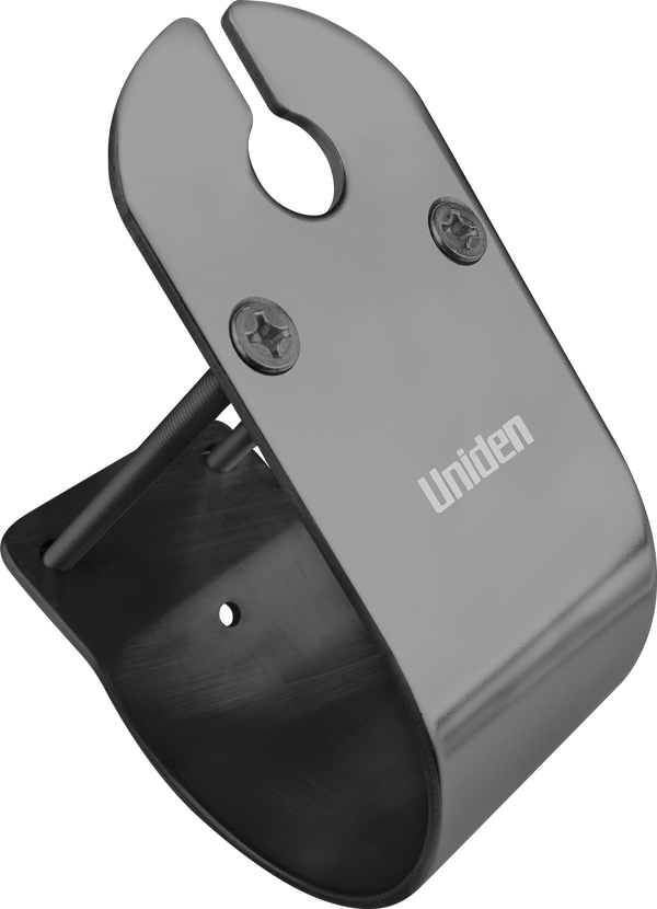 Uniden MBU-04BK black antenna mount bracket angled view Australia