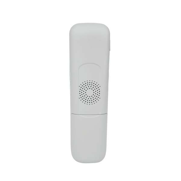 Uniden SS E45W white cordless phone handset side view Australia