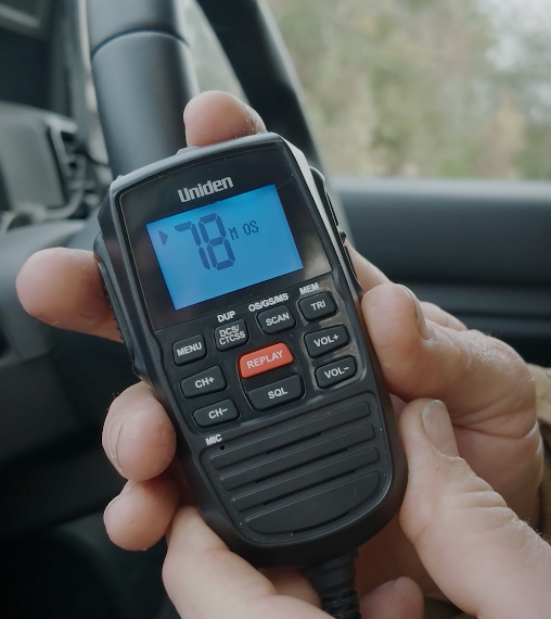 Uniden X66+ 5W UHF Radio with Instant Replay Function and Triple Watch collage image 4