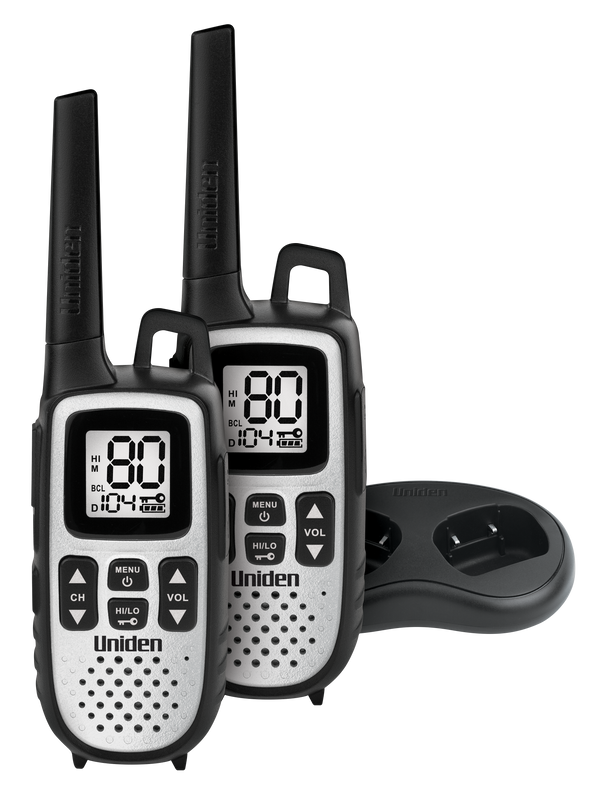 Uniden UH610-2 twin pack UHF CB handheld radios with charging cradle Australia