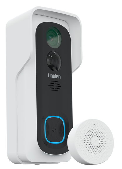 App Cam SOLO X2K Bell 100% WireFree Smart Door Bell By Uniden
