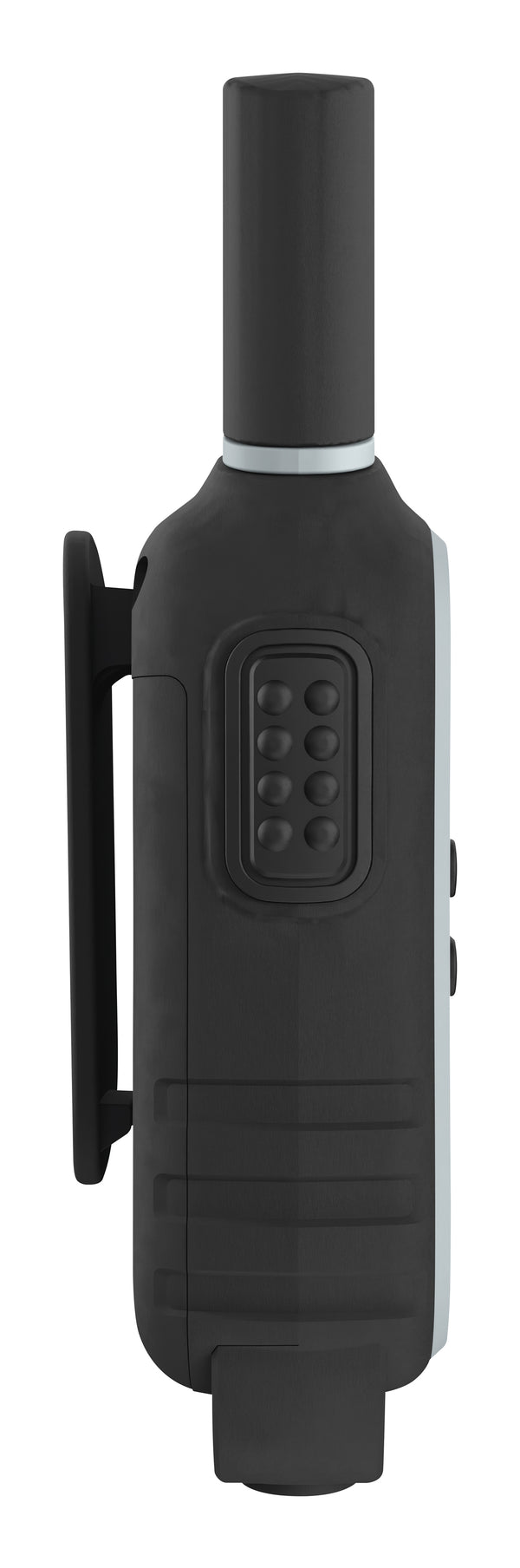 Uniden UH45CG Max camo UHF CB walkie talkie side view with belt clip Australia