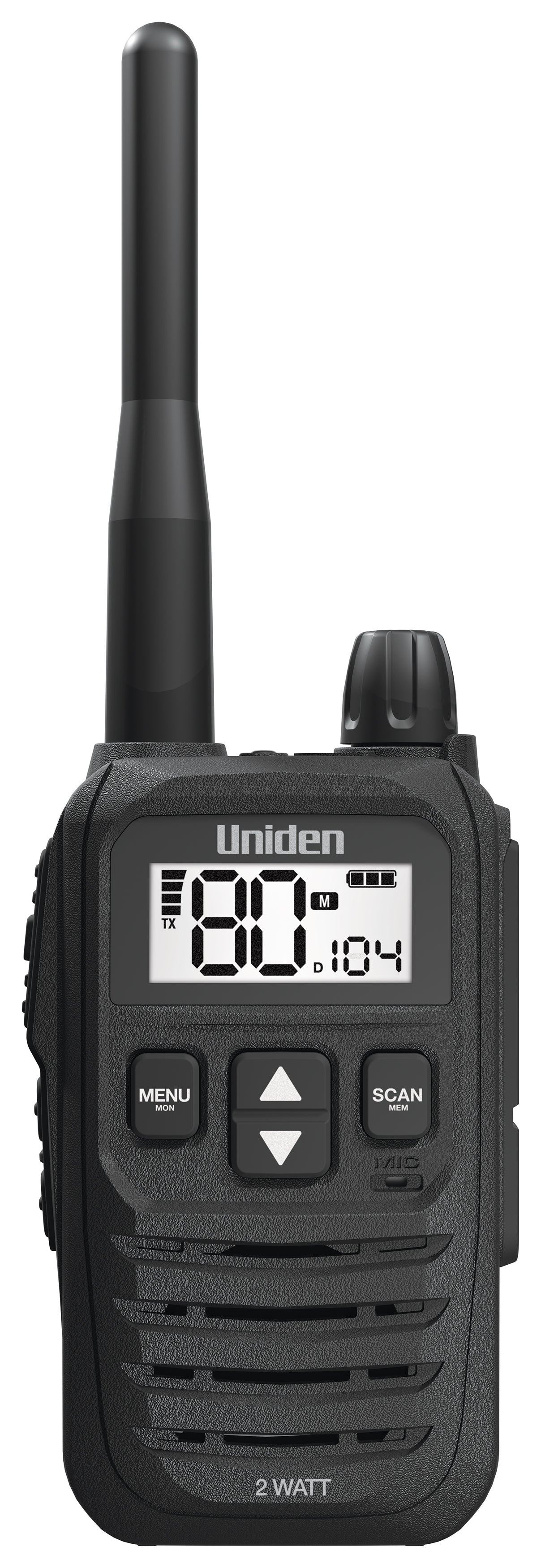 X76 In-Vehicle UHF Radio  + Antenna  + UH825 2-Watt UHF Radio
