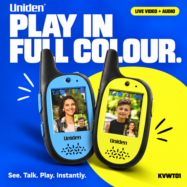 KVWT01 Kids Video Walkie Talkies | 2-Pack