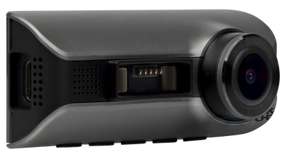 Uniden iGO CAM 90R widescreen LCD displaying the road ahead