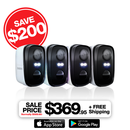 App Cam SOLO X2K-4 Pack - Complete Set