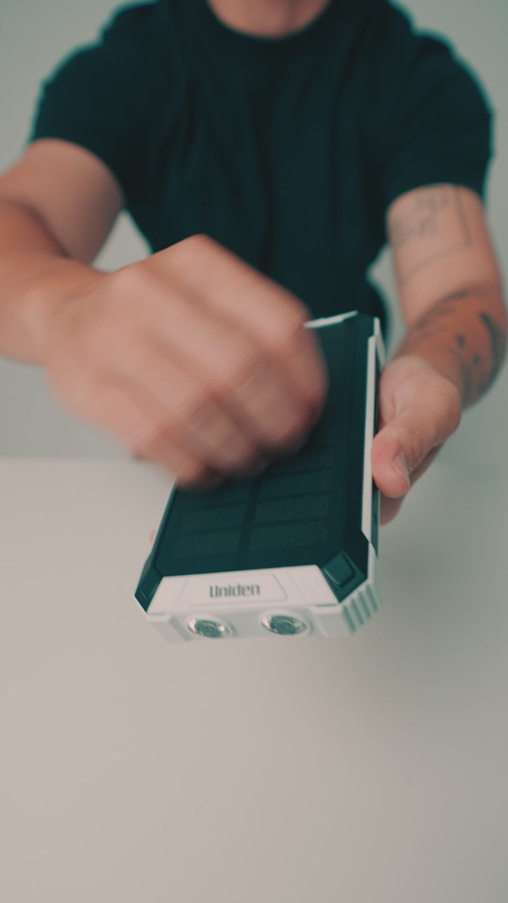 UPP200S Wireless Solar Power Bank