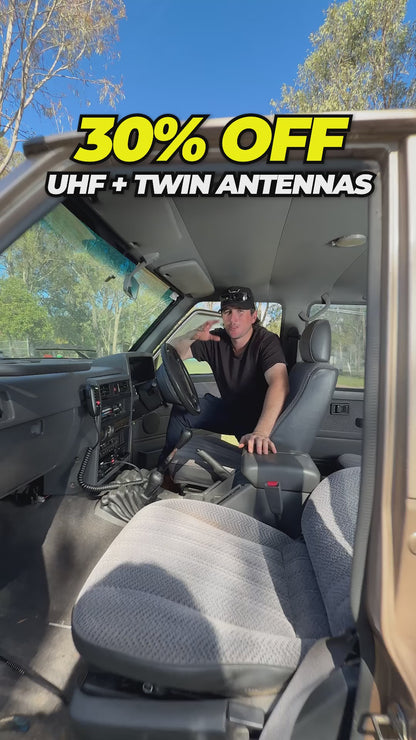X85 DIN Mount UHF + Antenna Kit