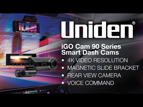 iGO CAM 90 - Smart Dash Cam With Front Camera