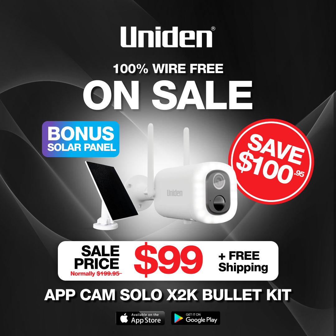 App Cam SOLO X2K Bullet Kit Solar Security Camera All In One Kit