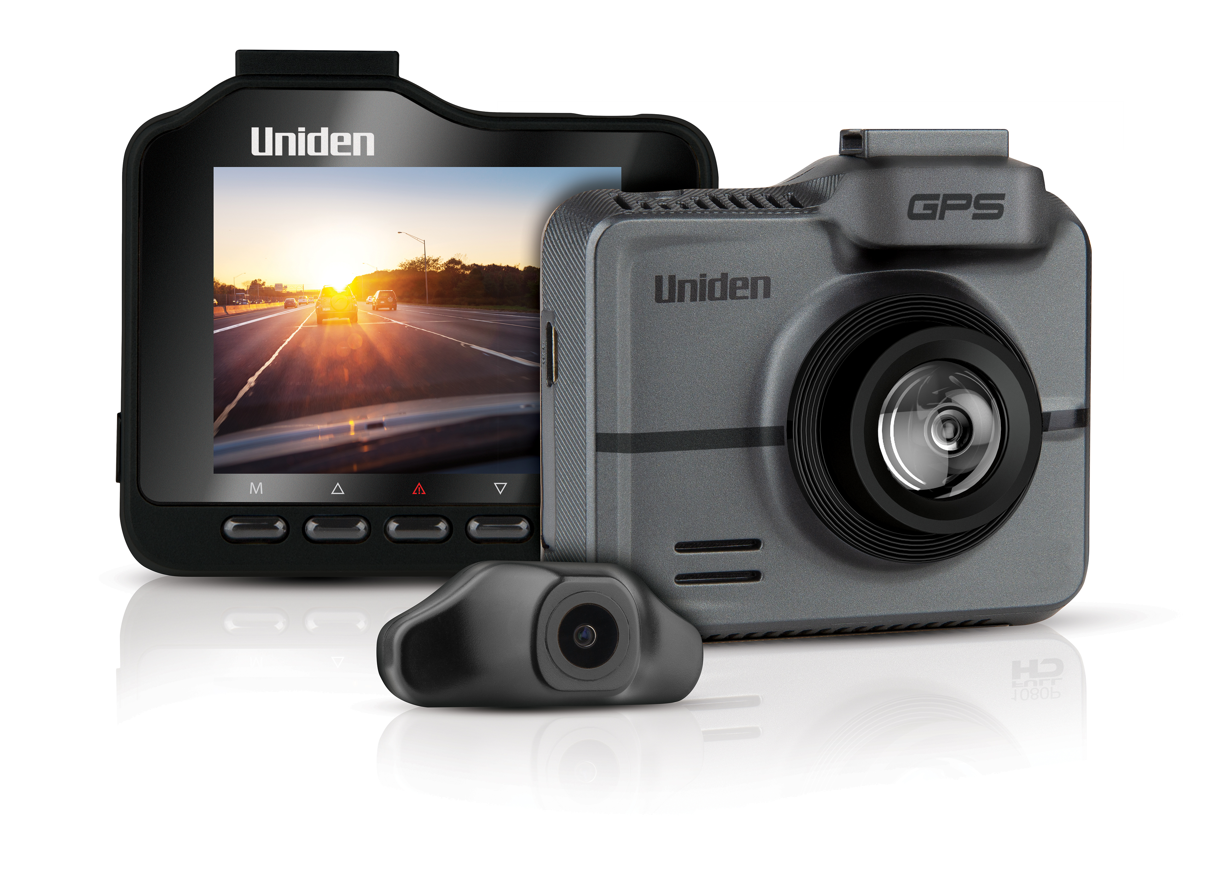 uniden igo50r car event camera with gps and rear camera